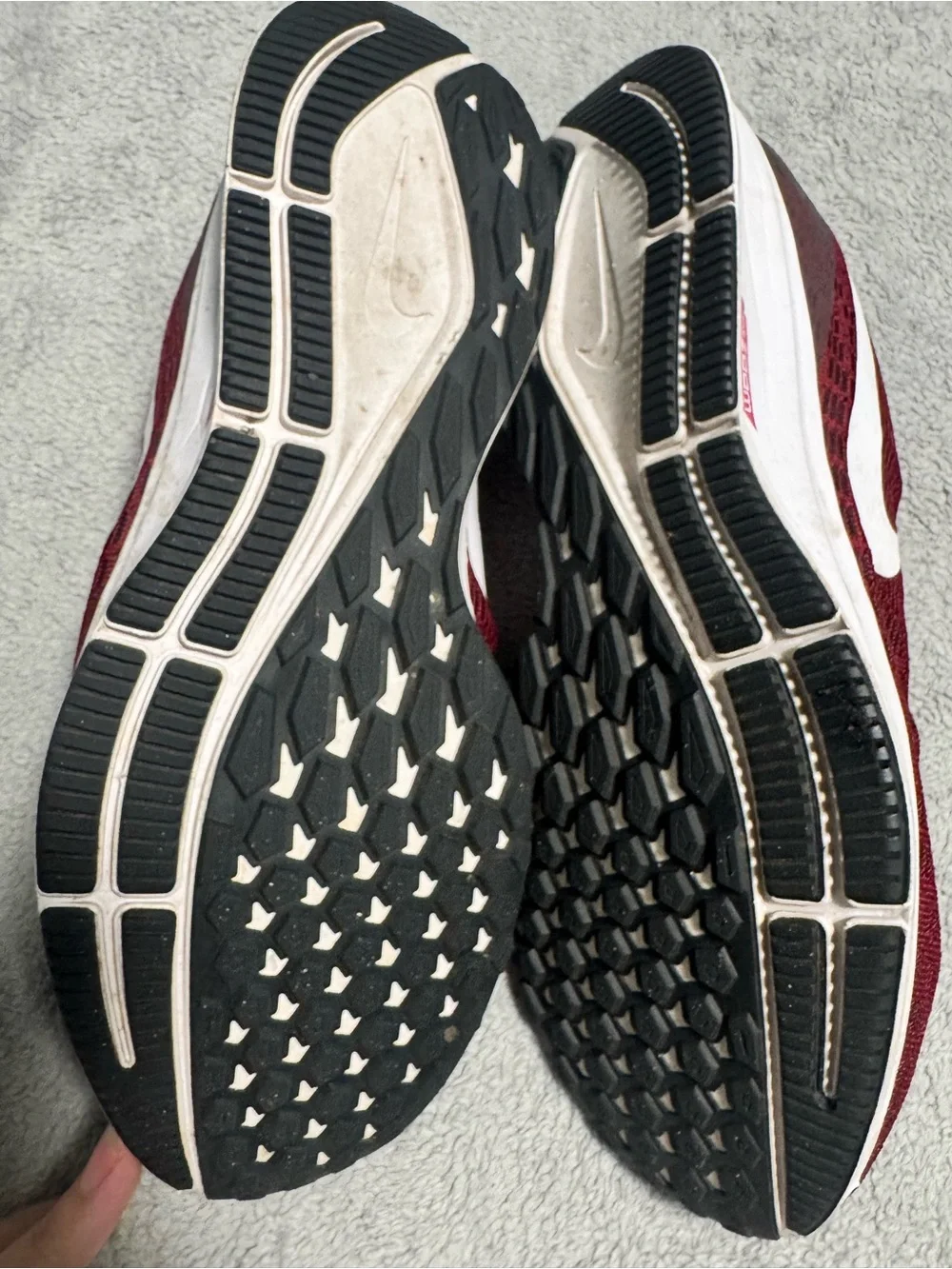 Nike Men’s Zoom Pegasus 35 Running Shoes - Burgundy/Maroon